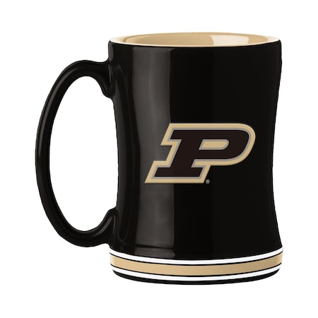Logo Brands Purdue 14oz Relief Mug 201-C14RM